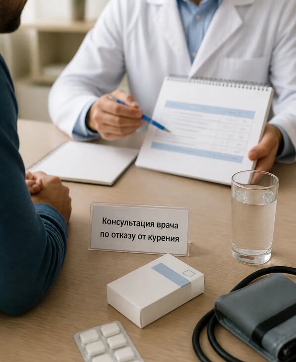 Консультация врача по отказу от курения для взрослых в Губкине